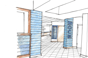 Concept sketches for Interior Signage