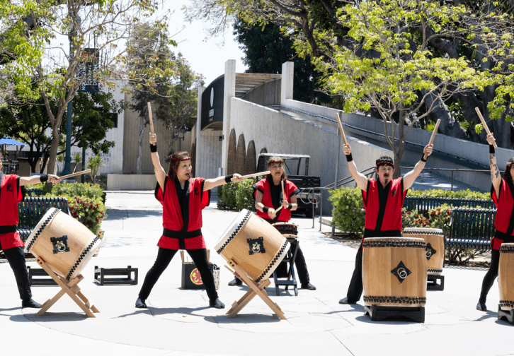 Hikari Taiko drummers