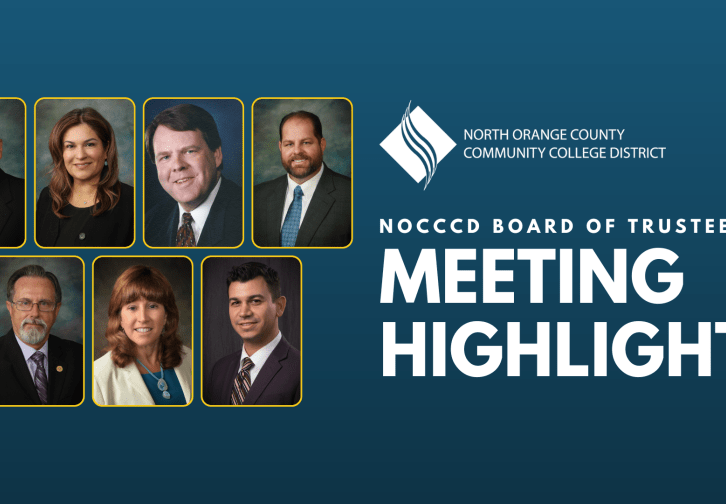 NOCCCD Board members