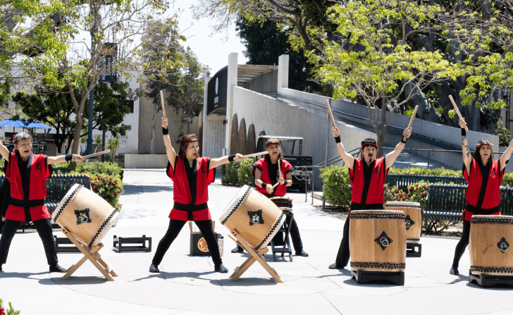 Hikari Taiko drummers