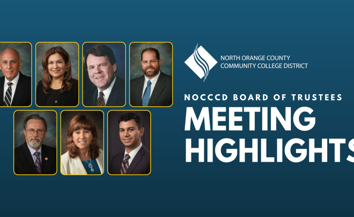 NOCCCD Board members