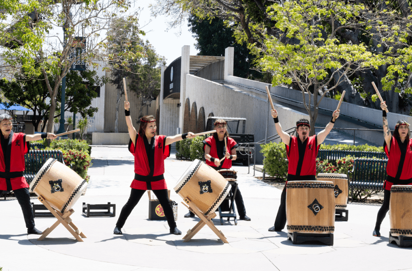 Hikari Taiko drummers