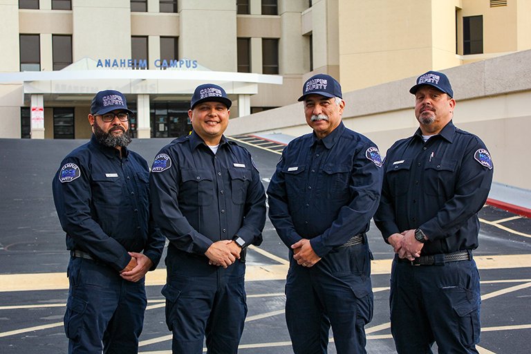 campus safety officers at anaheim campus