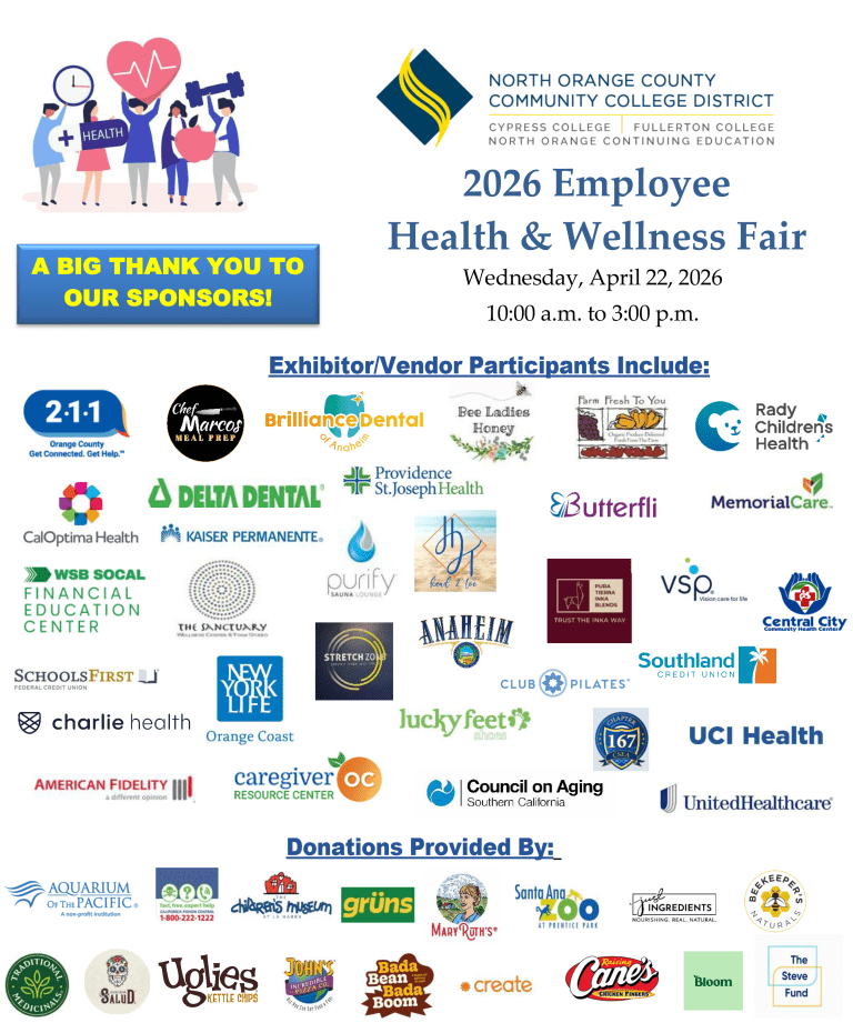 Health & Wellness Fair Sponsors