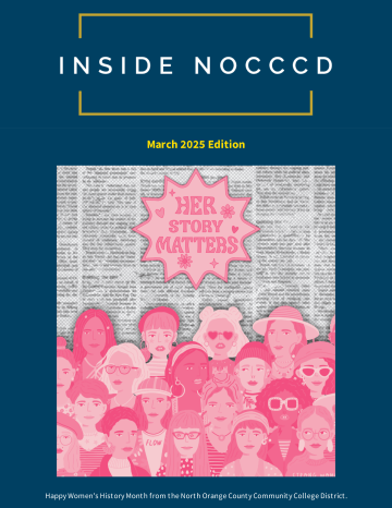 Cover of March 2025 newsletter