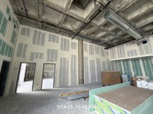 New drywall