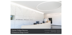 Cypress College Receives Professional Design Award